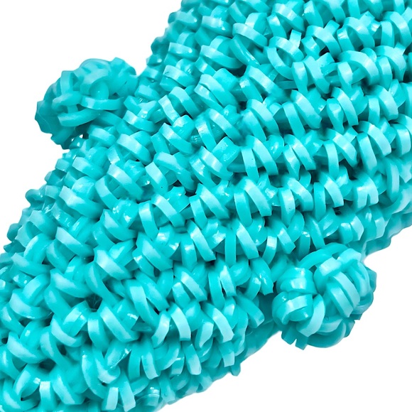 Loomigurumi Kawaii Turquoise Seal Handmade With Love Blue Green - Picture 7 of 10